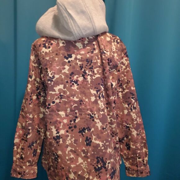 NWT Duluth Flex Fire Hose Lined Shirt Jacket - Desert Camo/Speckle - Size L 🔥 - Picture 3 of 10